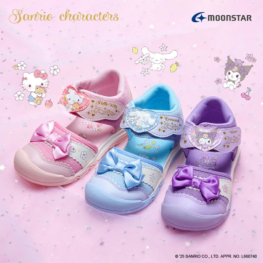 Moonstar x Sanrio Health Functional Children's Shoes (14-19cm) Direct from Japan (Girls' Shoes)