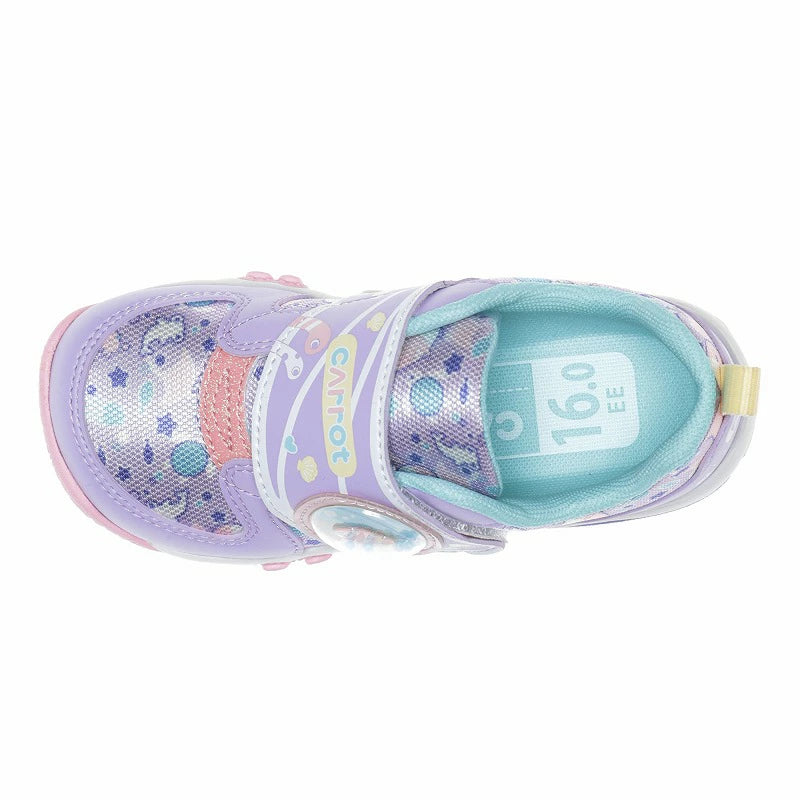 Moonstar x Carrot waterproof series, antibacterial and deodorizing, quick-drying, functional children's shoes (14-19cm) shipped directly from Japan. Girls' shoes.