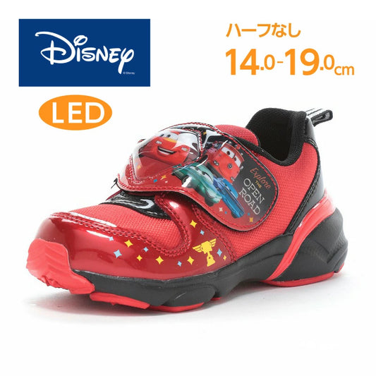 Moonstar x Disney LED Flashing Lights with Ag+ Antibacterial and Deodorant Functional Children's Shoes (14-19cm) Direct from Japan (Boys' Shoe Series)