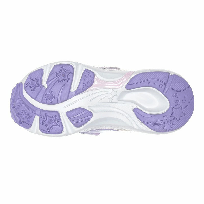 Moonstar x Disney LED Flashing Lights with Ag+ Antibacterial and Deodorant Functional Children's Shoes (14-19cm) Direct from Japan (Girls' Shoes)