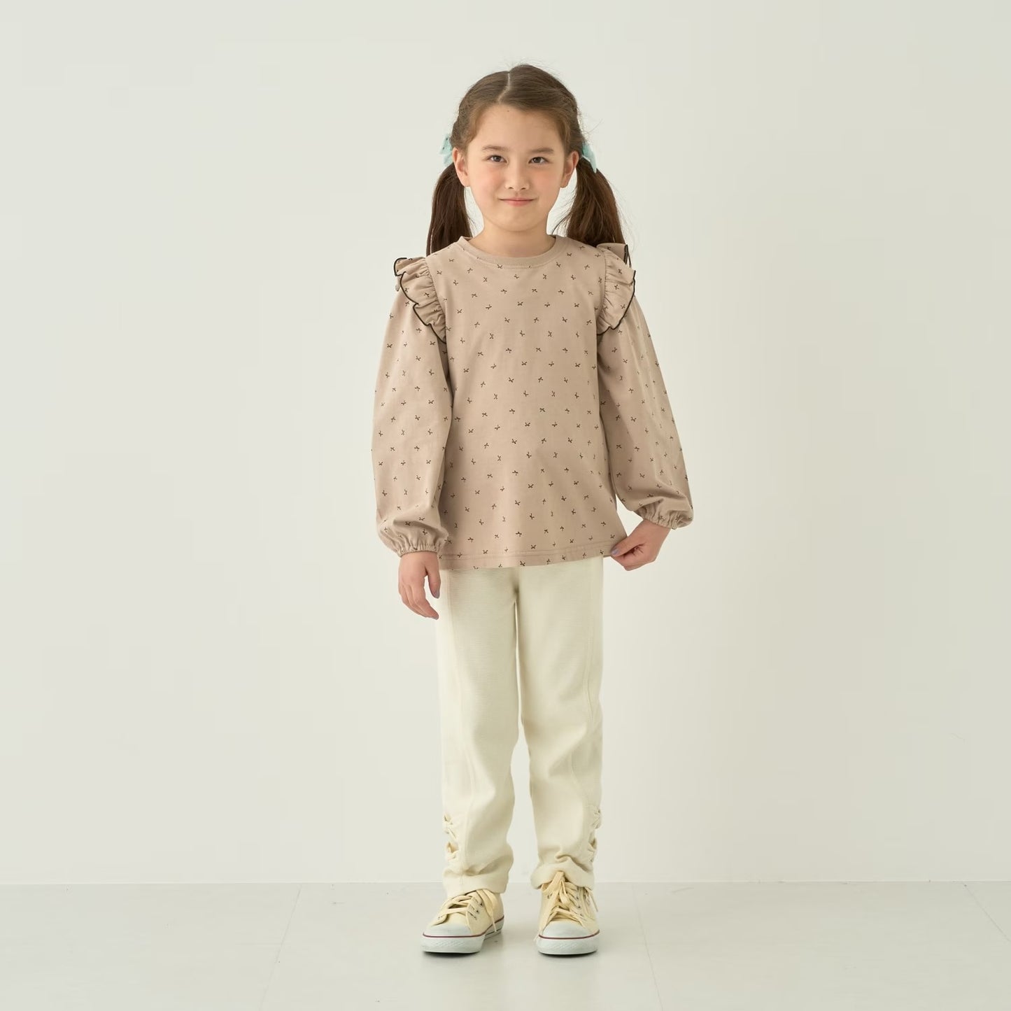 Japanese children's clothing Ly# mine tank top and shorts set 100-150cm girls summer TOPS PANTS 