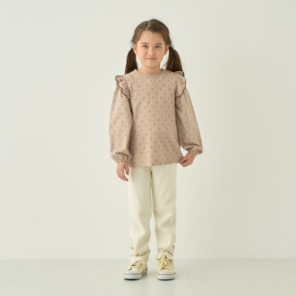 Japanese children's clothing Ly# mine tank top and shorts set 100-150cm girls summer TOPS PANTS 