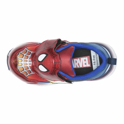 Moonstar x MARVEL LED Flashing Ag+ Antibacterial and Deodorant Children's Shoes (14-19cm) Direct from Japan (Boys' Shoes)