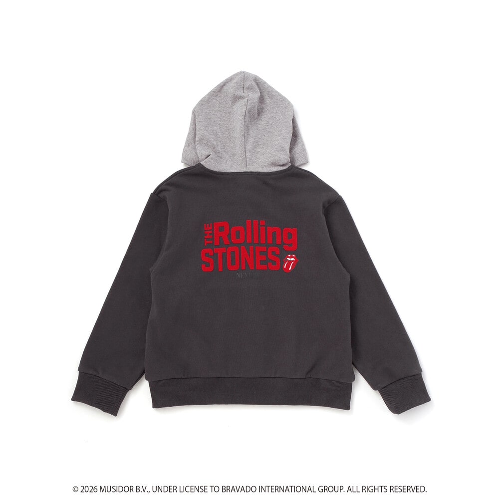 日本童裝 NEXCHIC x The Rolling Stones 連帽衛衣外套 110-150cm 男童款/女童款 秋季 OUTERWEAR 其他品牌童裝