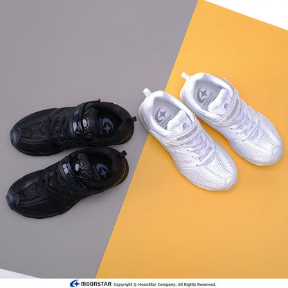 Moonstar Banxue Shoes (Lightweight/Antibacterial/Deodorant/Power Spring Sole) Direct from Japan. Functional and healthy children's athletic shoes (15-24.5cm). Boys' and girls' styles.