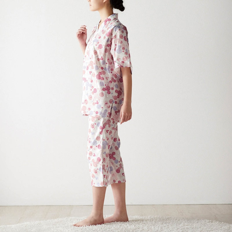 Disney Japanese children's clothing, Jinbei Japanese Kimono S-3L, Adult size, Other brand children's clothing, TOPS PANTS, Japanese Summer Festival Special