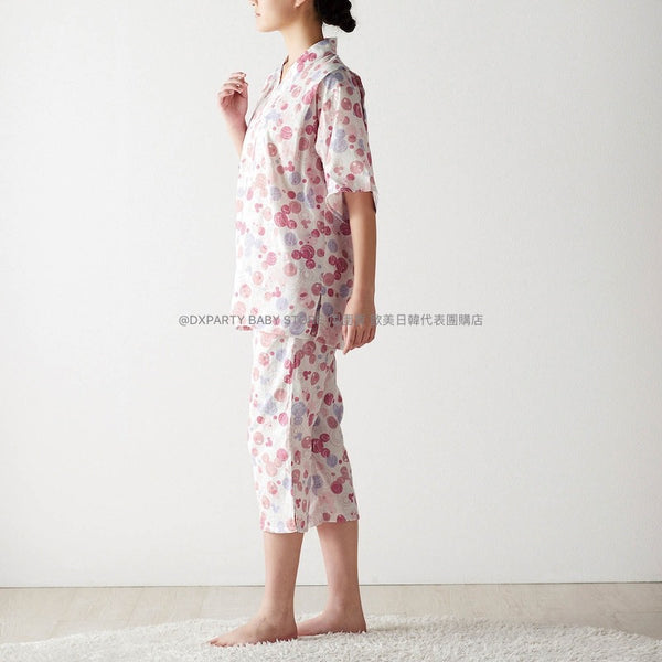 日本童裝 Disney 雙層紗 日本甚平 S-3L 大人款 夏季 日本和服