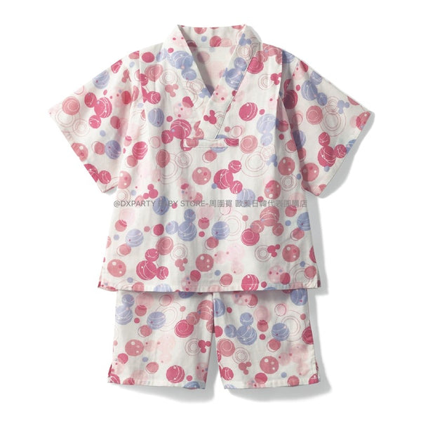 日本童裝 Disney 雙層紗 日本甚平 100-150cm 男童款/女童款 夏季 日本和服 TOPS PANTS