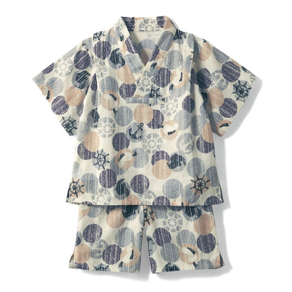 Disney Japanese Kids Clothing: Jinbei Kimono (100-150cm) for Boys, Summer, Other Brands, TOPS PANTS, and Japanese Summer Festival Specials.