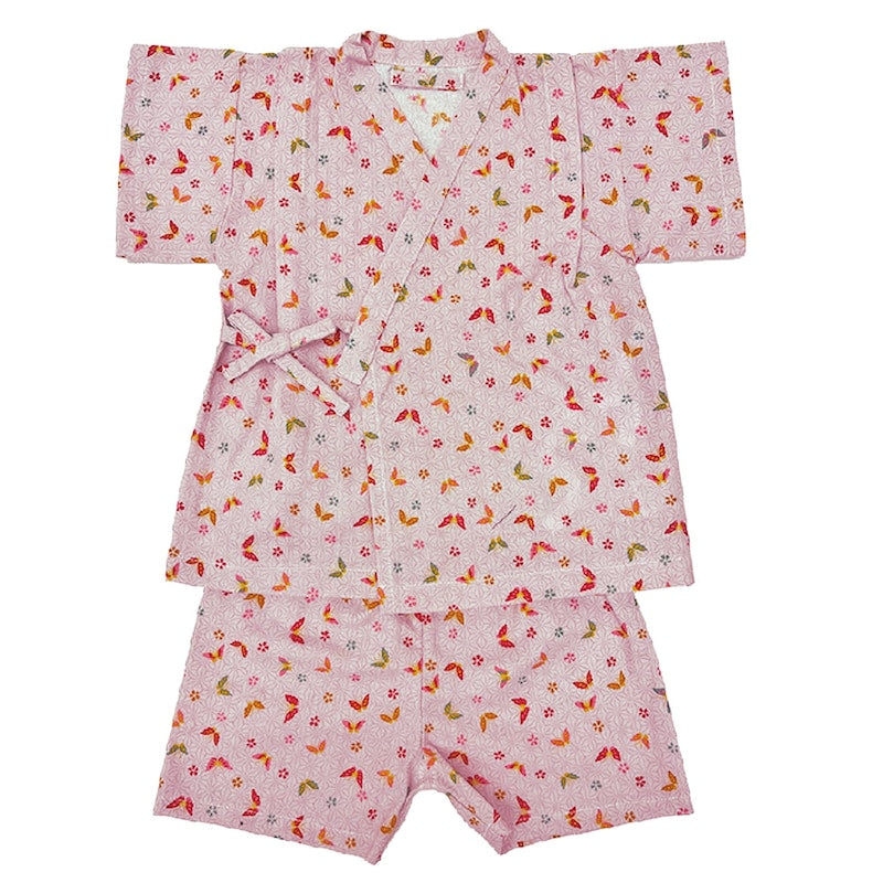 GITA Japanese children's clothing, made in Japan, Jinbei Japanese kimono, 95-110cm, girls' summer styles, other brand children's clothing, TOPS PANTS, Japanese summer festival special edition