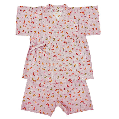 GITA Japanese children's clothing, made in Japan, Jinbei Japanese kimono, 95-110cm, girls' summer styles, other brand children's clothing, TOPS PANTS, Japanese summer festival special edition