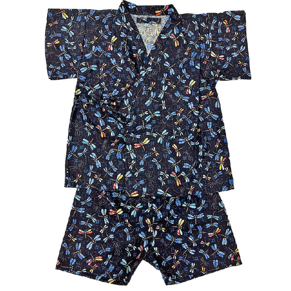 日本童裝 GITA 日本製 甚平 日本和服 90-100cm 男童款 夏季 其他品牌童裝 TOPS PANTS 日本夏祭慶典特輯