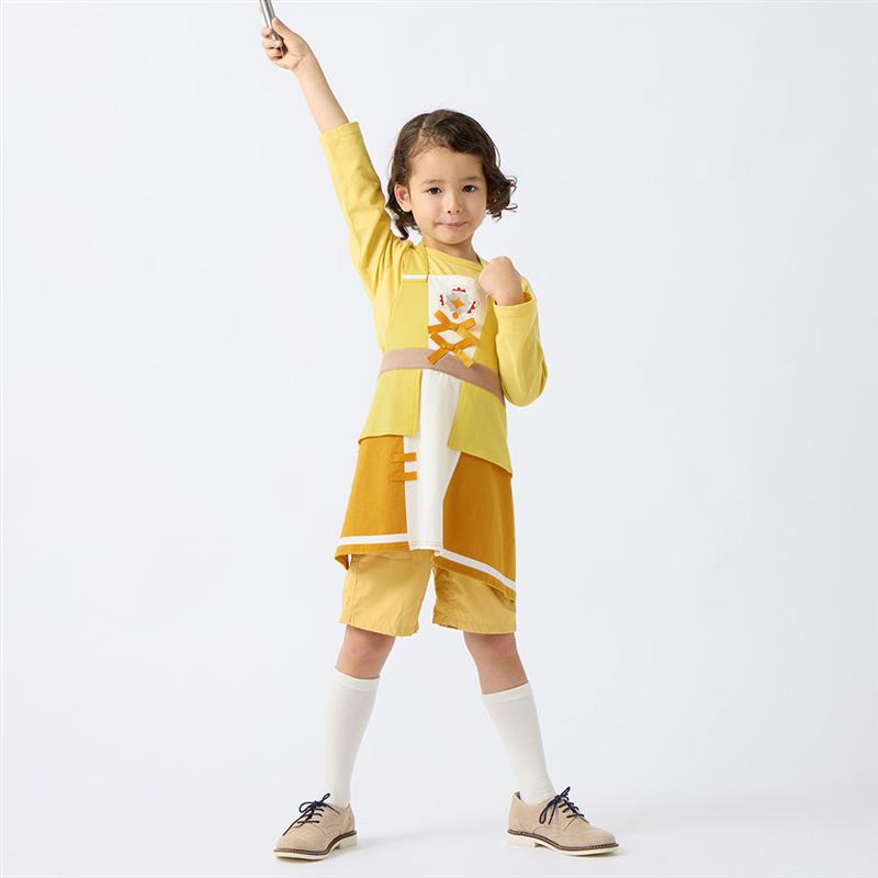 日本直送 廚房戰隊圍裙 100-130cm 女童款 萬聖節 Cosplay服裝 Halloween攪鬼特輯