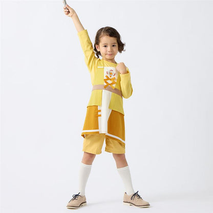 日本直送 廚房戰隊圍裙 100-130cm 女童款 萬聖節 Cosplay服裝 Halloween攪鬼特輯