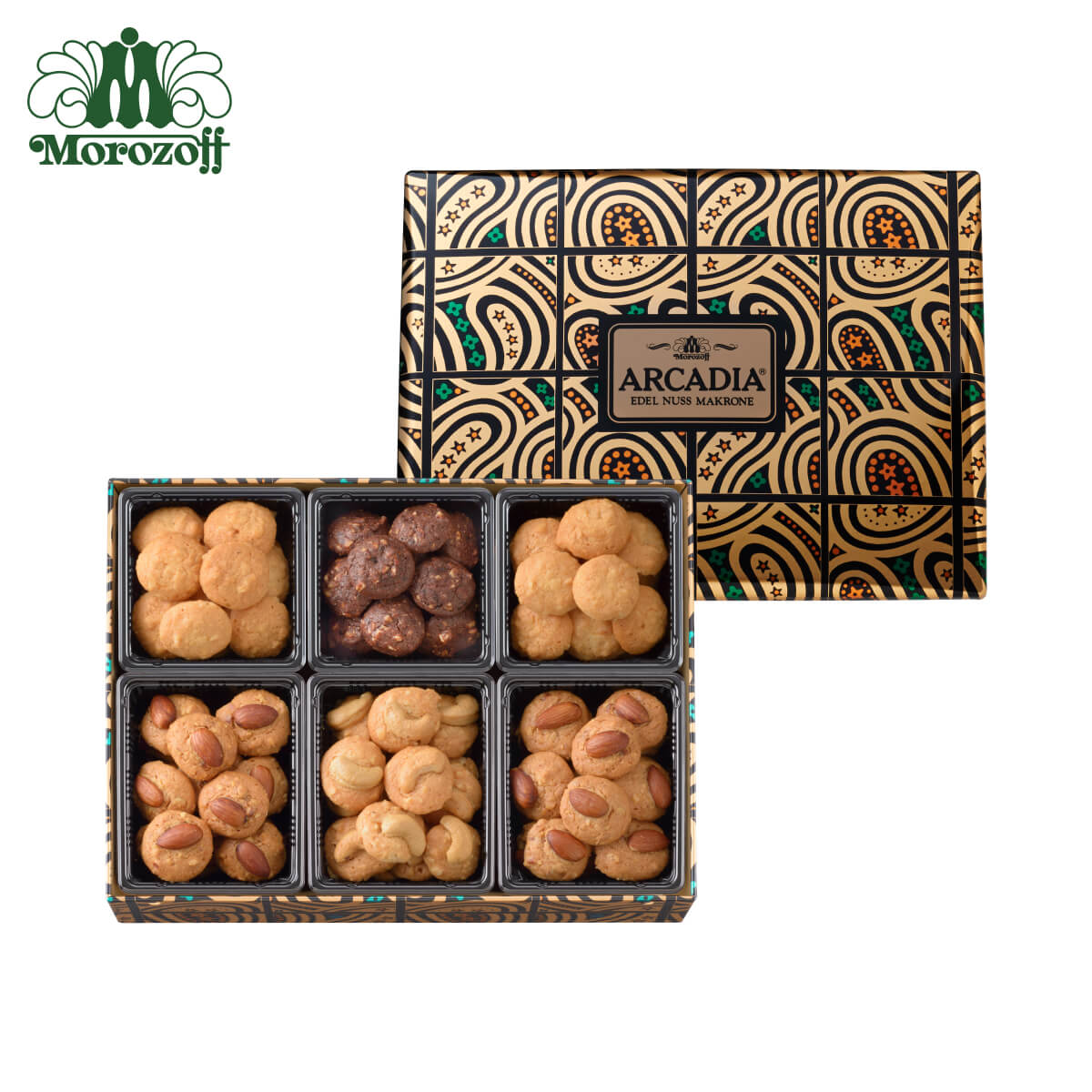 日本直送 Morozoff 堅果酥脆禮盒 160g/240g/315g/510g 聖誕快樂特輯 新年行運發財特輯 Christmas Happy New Year 馬年 限定手信