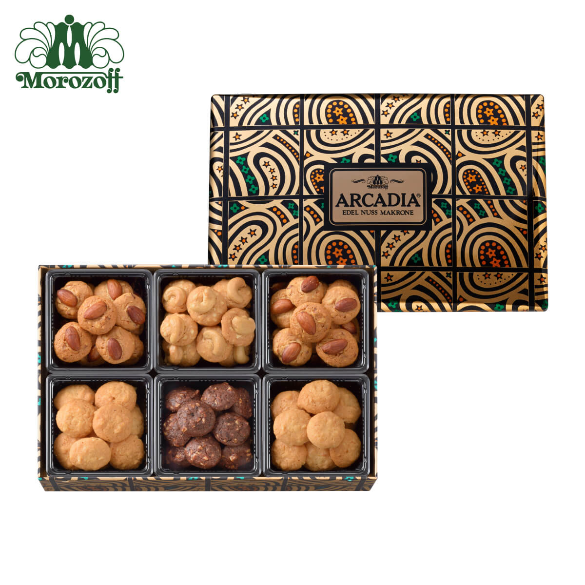 日本直送 Morozoff 堅果酥脆禮盒 160g/240g/315g/510g 聖誕快樂特輯 新年行運發財特輯 Christmas Happy New Year 馬年 限定手信