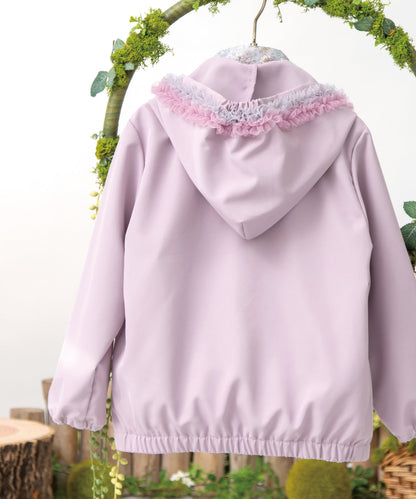 Japanese children's clothing panpantutu UV protection lace windbreaker 80-150cm girls summer outerwear 