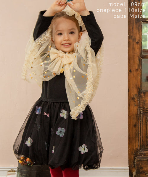 日本童裝 panpantutu 2way 薄紗披肩及盒裙 90-130cm 女童款 夏季 TOPS SKIRTS