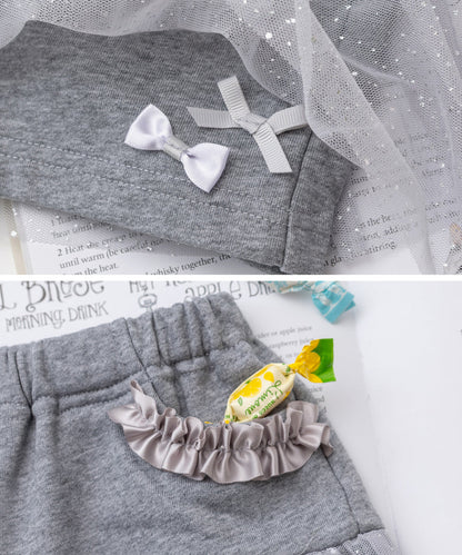 Japanese children's clothing panpantutu chiffon shorts 90-150cm girls summer PANTS 