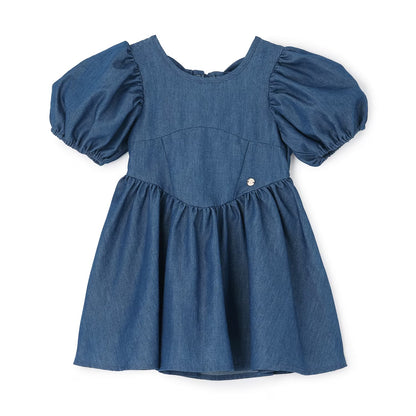 日本童裝 pe#main 泡泡袖連身裙 80-130cm 女童款 夏季 DRESSES