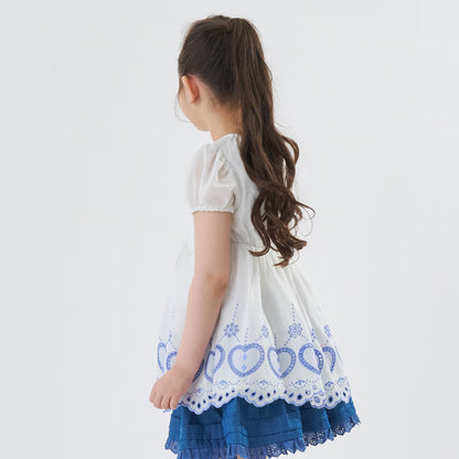 Japanese children's clothing Ly# mine tank top and shorts set 100-150cm girls summer TOPS PANTS 