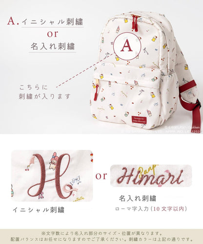 日本直送 panpantutu x Sanrio x くらはしれい 防水系列 可繡名 背囊 S-L 包系列 其他品牌