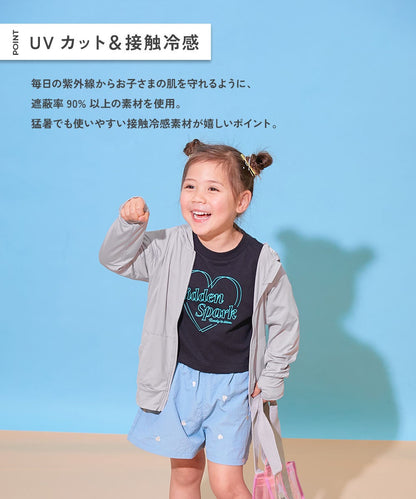 Japanese children's clothing dev!rock waterproof series stand collar thin jacket 100-160cm boys/girls spring and summer outerwear
