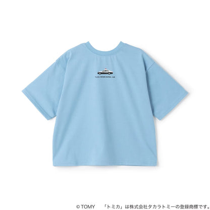 日本童裝 b・R# x Tomica 防污系列 速乾系列 防UV 2Way 前後兩著 印花上衣 90-130cm 男童款 夏季 TOPS