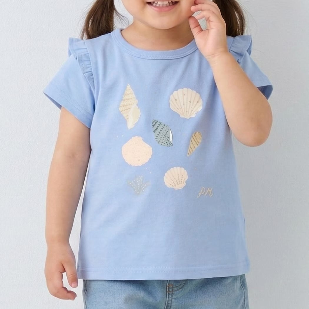 日本童裝 pe#main 各款圖案短袖上衣 80-130cm 女童款 夏季 TOPS