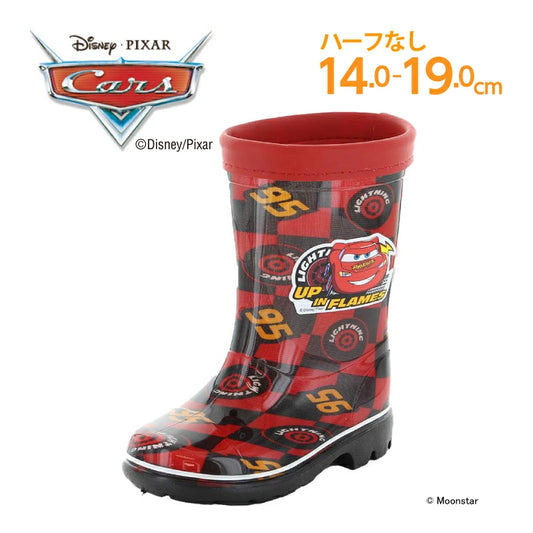 Moonstar x Disney Cars water shoes, made in Japan, for children. 14-19cm. Rainy day collection for boys. 