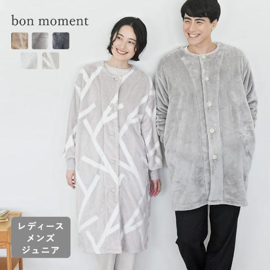 日本直送 超細纖維絨毛長袖睡袋/家居服 Free Size/150-160cm 親子裝 大人款/青少年款 秋冬季 睡袋系列