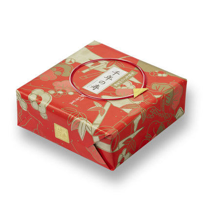 日本直送 京都 小倉山莊 新年賀歲山春秋 千年之壽 8/12/14/16/24袋 新年行運發財特輯 Happy New Year 馬年 限定手信