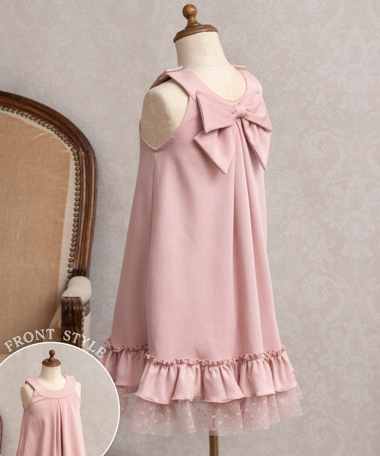 Japanese children's clothing panpantutu bow heart skirt 80-140cm girls summer dresses 