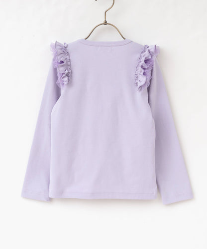 Japanese children's clothing panpantutu x Sanrio Kuromi printed top 80-140cm girls summer TOPS 