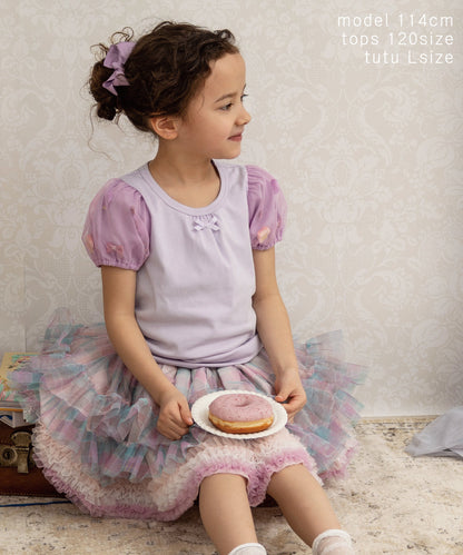 Japanese children's clothing panpantutu retro pink plaid tutu skirt 70-140cm girls newborn baby summer SKIRTS 