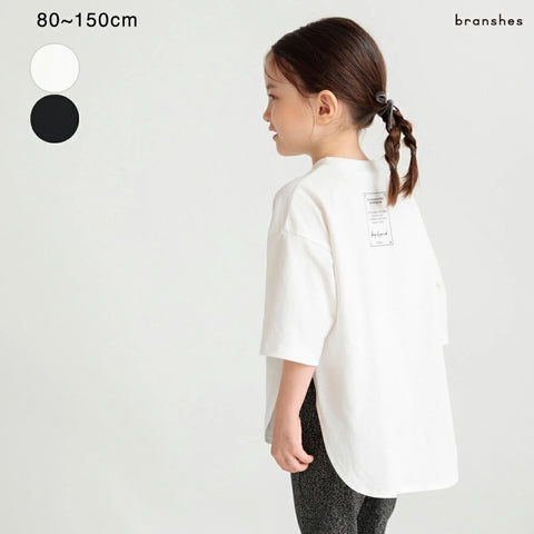 日本童裝 Branshes 寬鬆上衣 80-150cm 女童款 夏季 TOPS