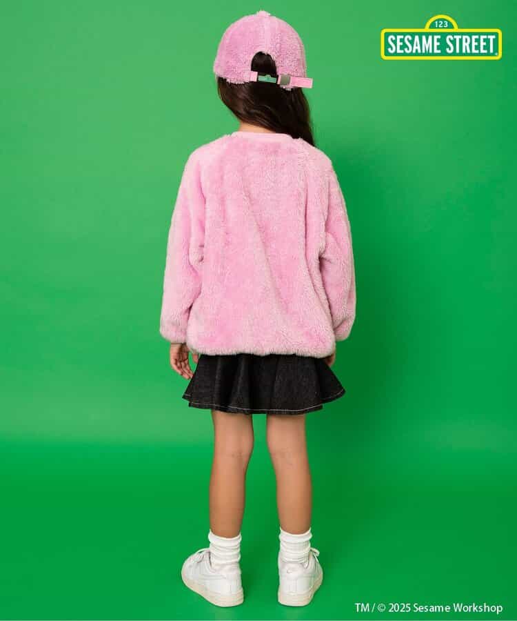 日本童裝 BREEZE x Sesame Street 毛毛上衣 80-140cm 男童款/女童款 冬季 TOPS