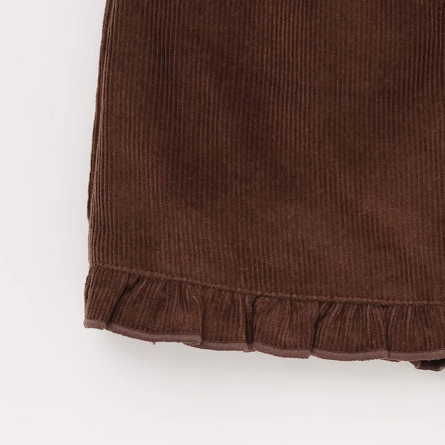 日本童裝 Ly# mine 荷葉邊燈芯絨裙褲 100-140cm 女童款 秋季 PANTS