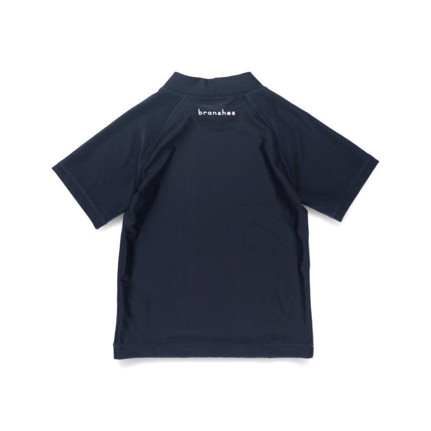 Japanese children's clothing Branches UV protection short-sleeved swimsuit suitable for school 120-150cm boys summer swimsuit special edition 