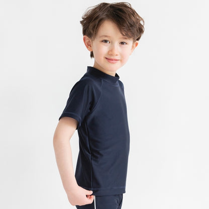 Japanese children's clothing Branches UV protection short-sleeved swimsuit suitable for school 120-150cm boys summer swimsuit special edition 