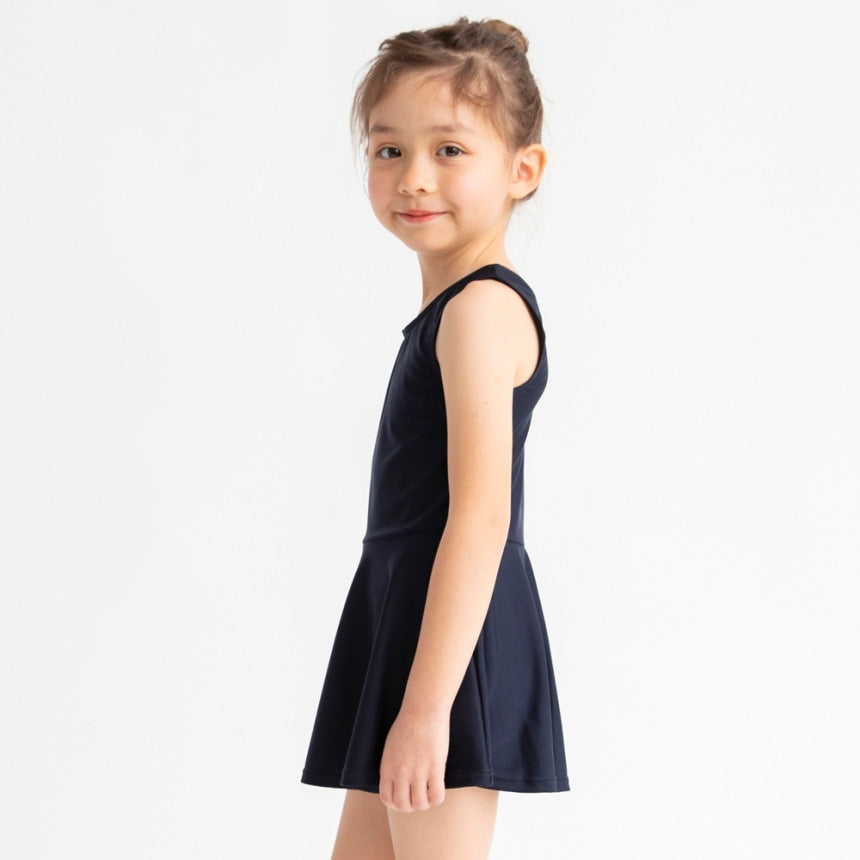 Japanese children's clothing Branches UV protection suspender swimsuit suitable for school 120-150cm girls summer swimsuit special edition 