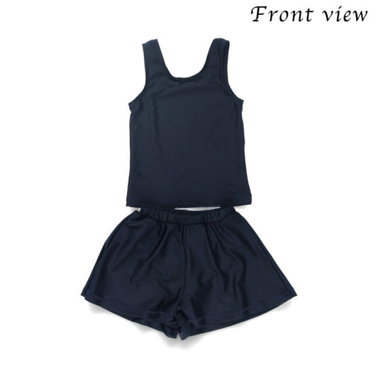 Japanese children's clothing Branches UV protection two-piece swimsuit suitable for school classes 120-150cm girls summer swimsuit special edition 