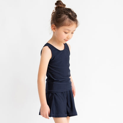 Japanese children's clothing Branches UV protection two-piece swimsuit suitable for school classes 120-150cm girls summer swimsuit special edition 