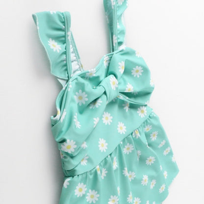 Branches UV-Proof One-Piece Swimsuit (80-130cm) for Girls (Summer Swimsuit Special) 