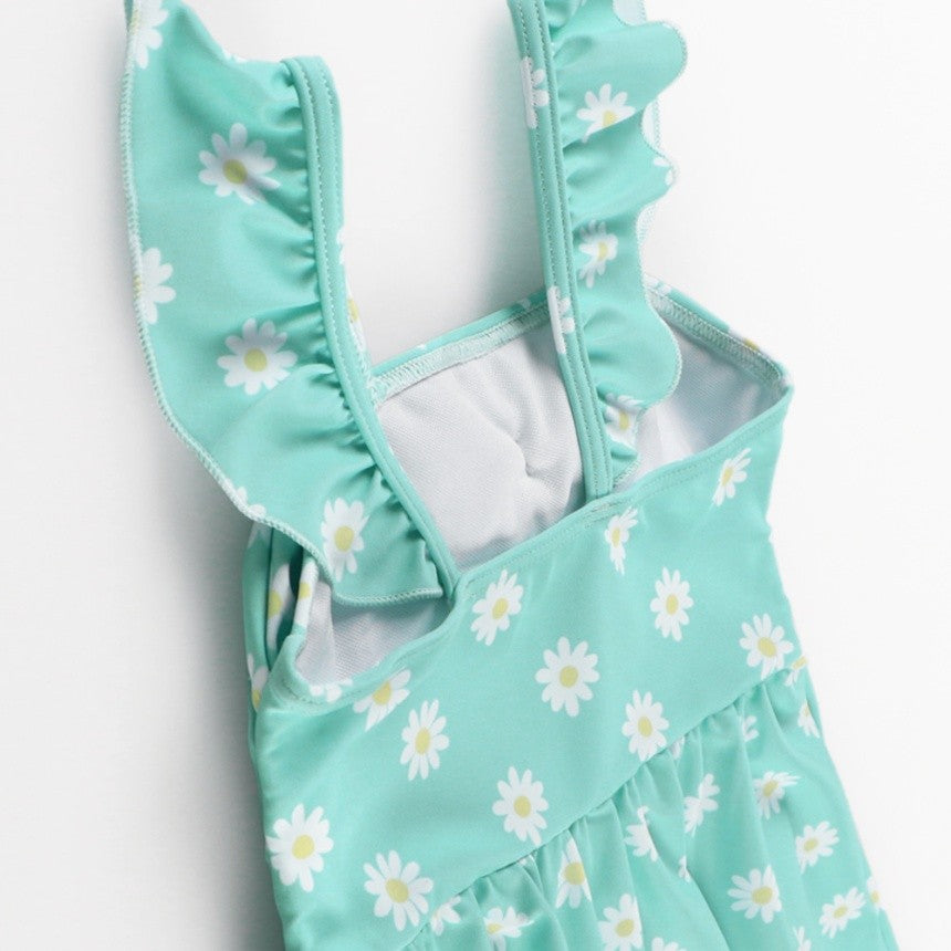 Branches UV-Proof One-Piece Swimsuit (80-130cm) for Girls (Summer Swimsuit Special) 