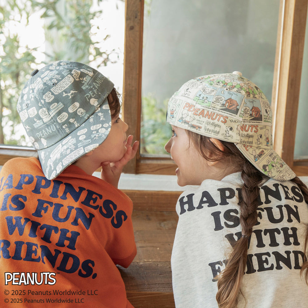 日本直送 Branshes x PEANUTS 75周年 Cap帽 2-56cm 帽系列