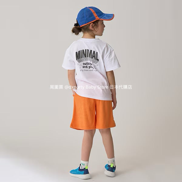 Japanese children's clothing mini#ML embossed shorts 90-140cm boys/girls summer PANTS