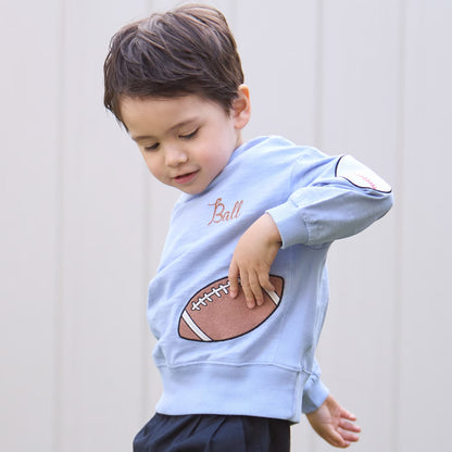 日本童裝 pe#main 球類貼花長袖上衣 80-130cm 男童款 夏季 TOPS