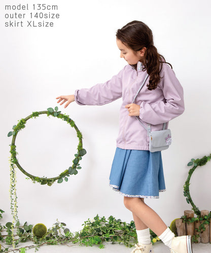 Japanese children's clothing panpantutu UV protection lace windbreaker 80-150cm girls summer outerwear 