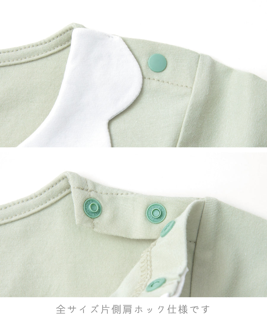 Japanese children's clothing panpantutu lace collar short-sleeved top 90-140cm girls summer TOPS 